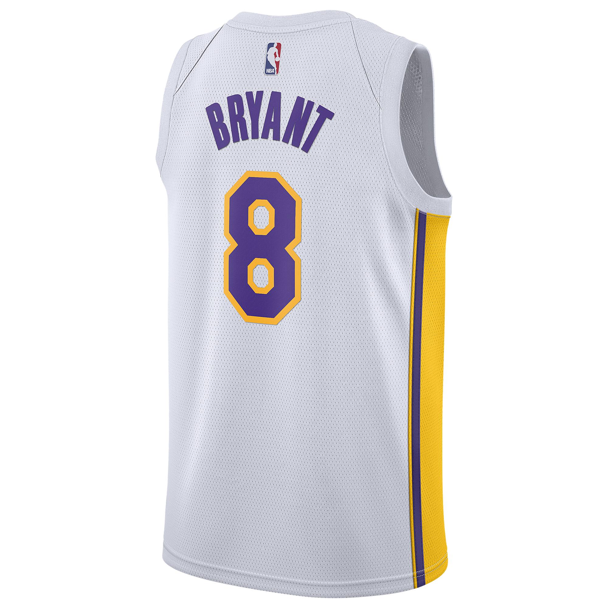 white kobe jersey