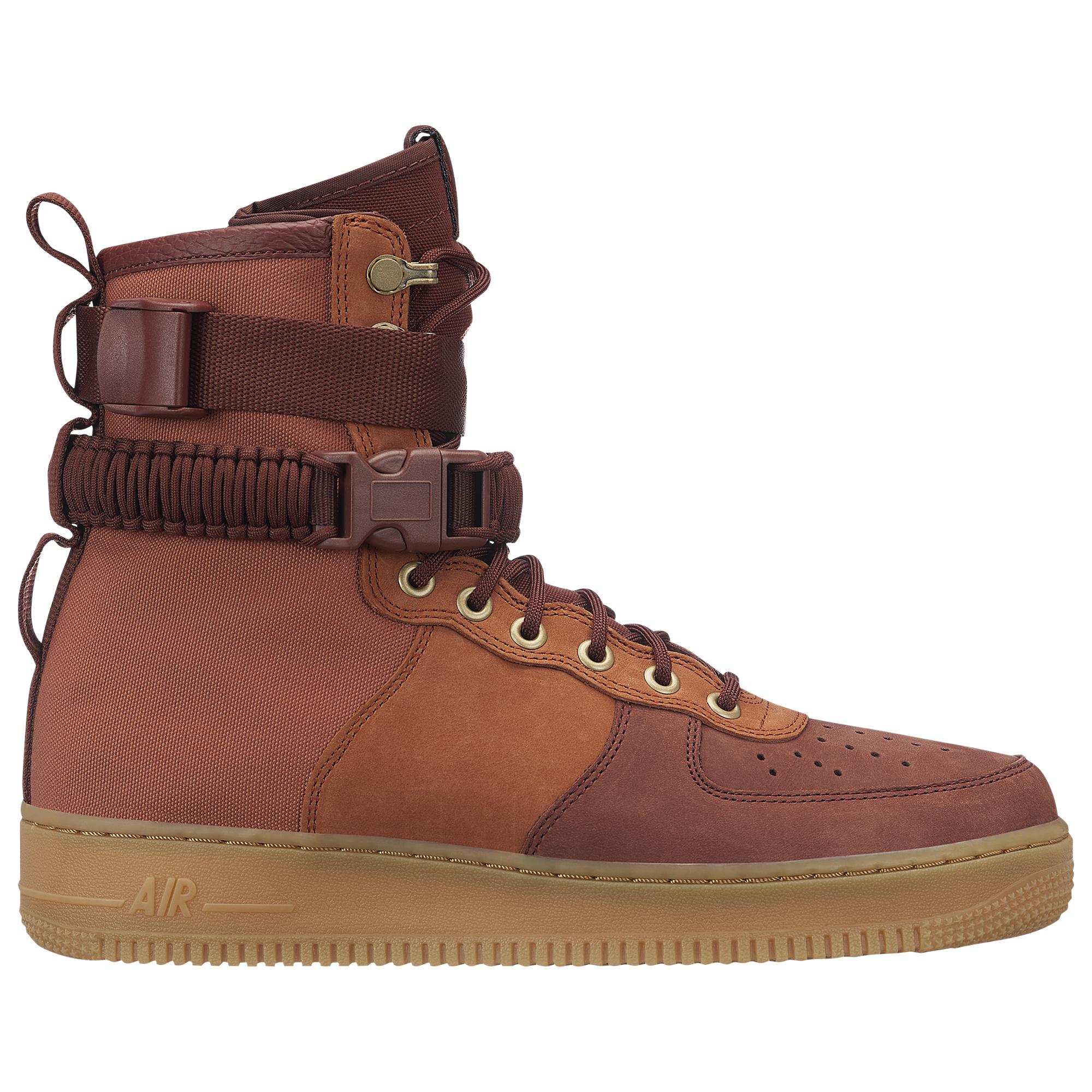 Nike Synthetic Sf Af1 Prm Sneakers in Brown for Men - Lyst