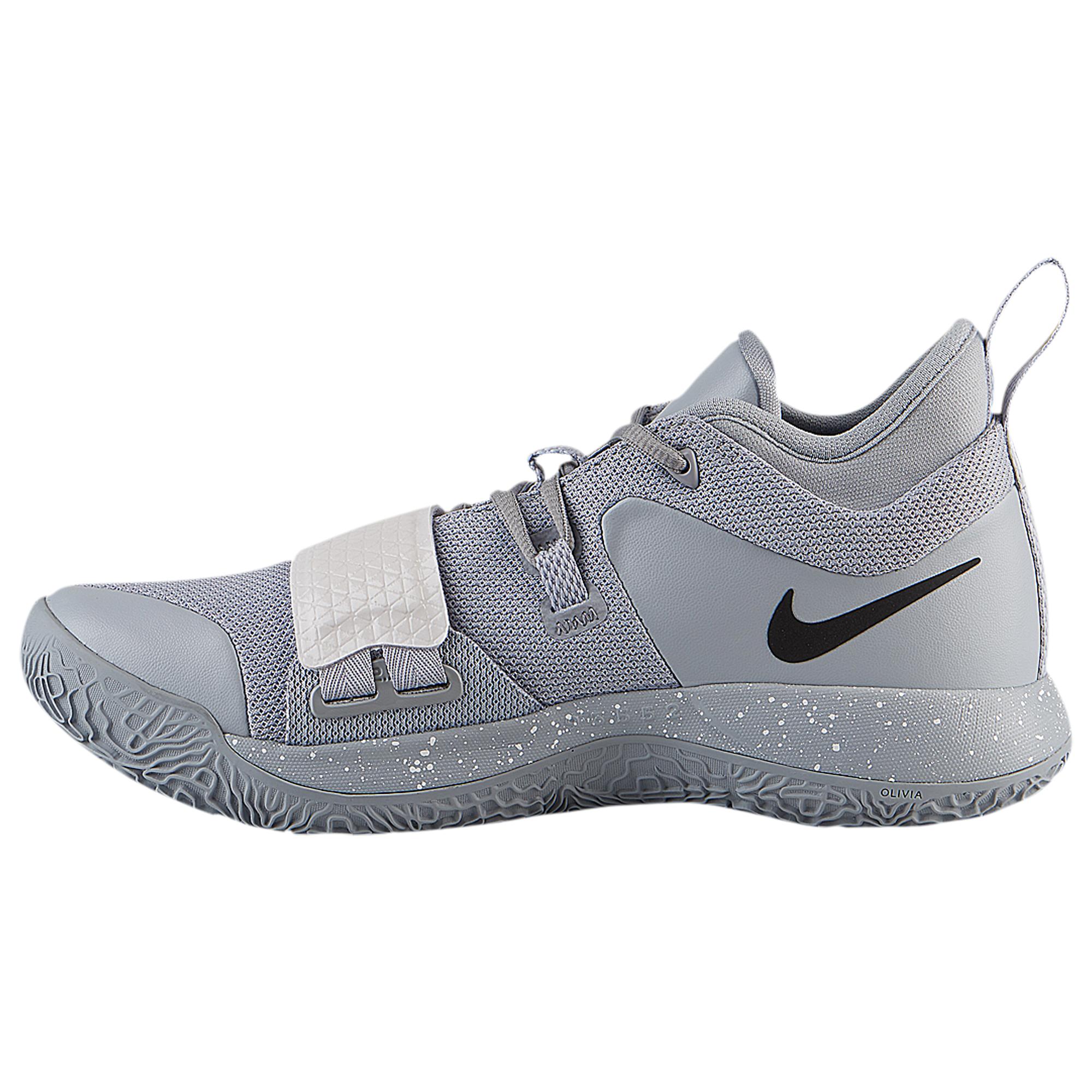 Nike Rubber Pg 2.5 Basketball Shoes in Gray for Men | Lyst