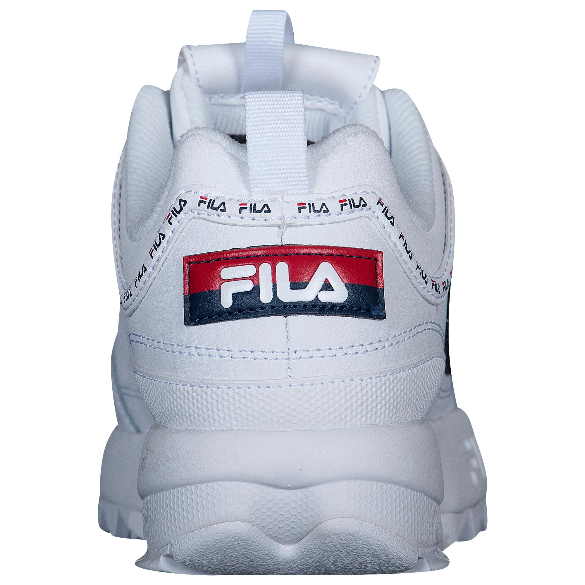 fila disruptor repeat white