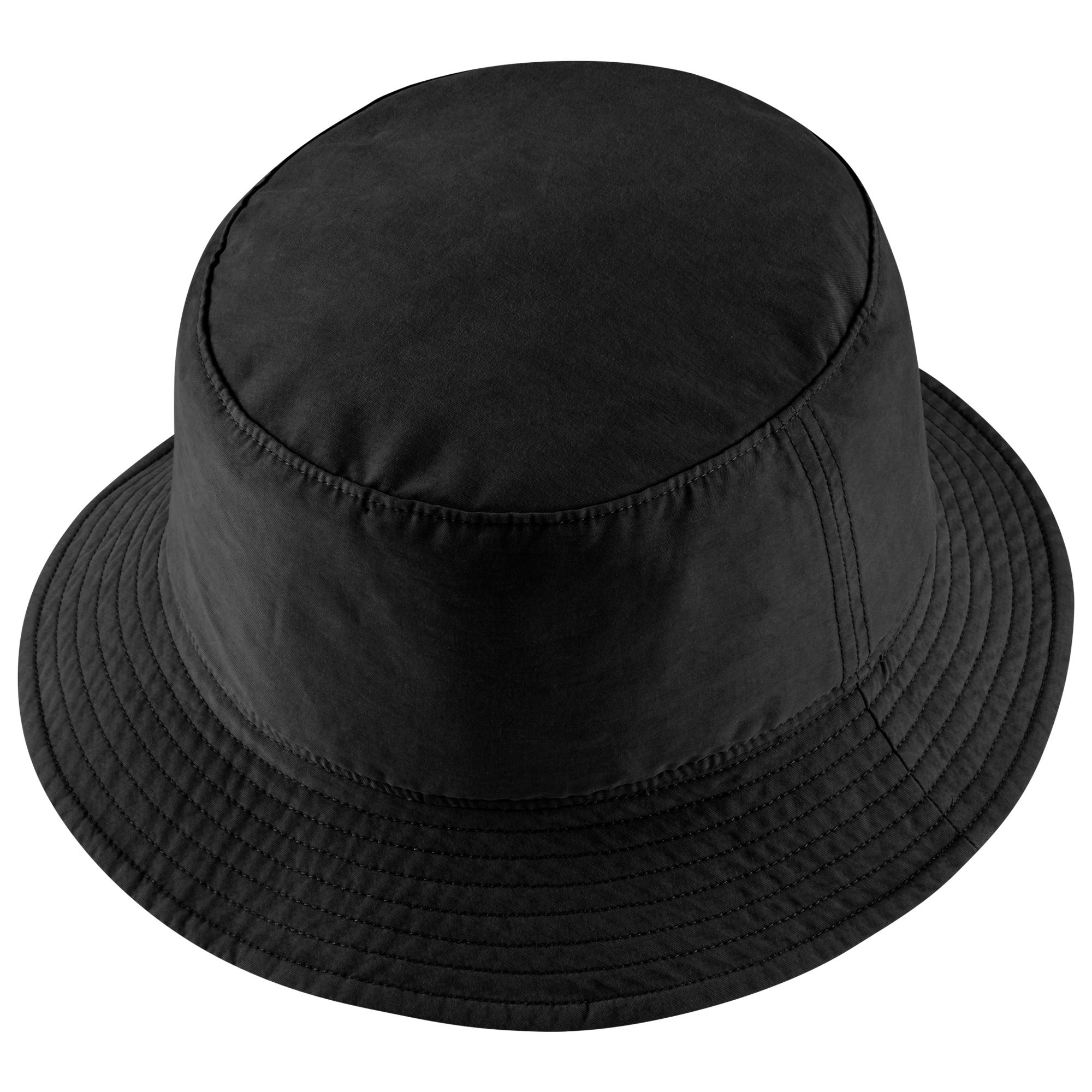 Nike Cotton Washed Bucket Hat in Black for Men - Lyst