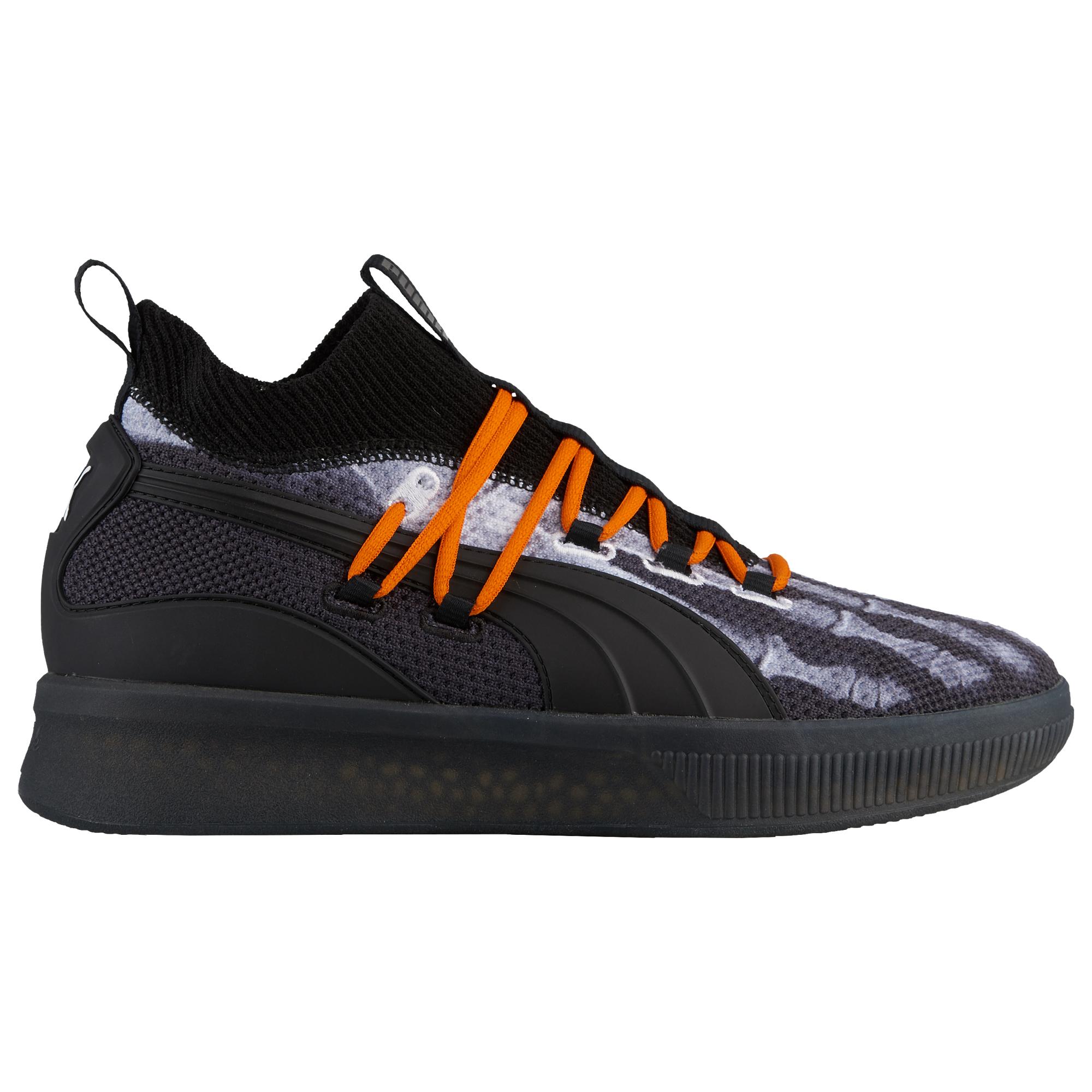 PUMA Clyde Court Basketball Shoes in Black for Men - Lyst