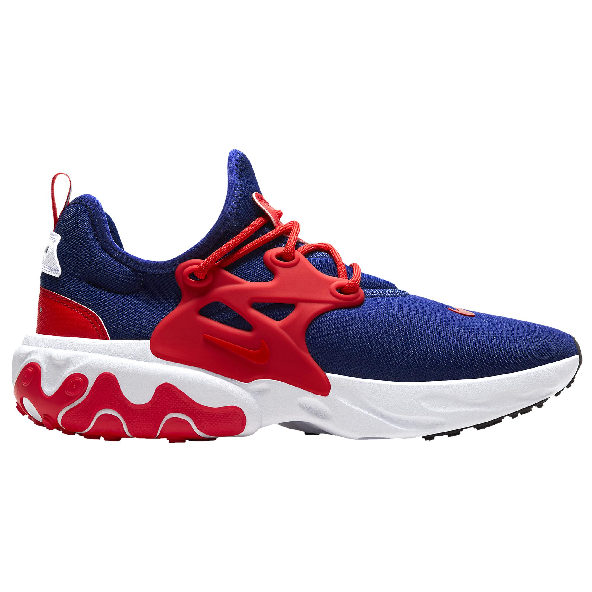 Nike Rubber React Presto - Running Shoes in Red for Men - Lyst