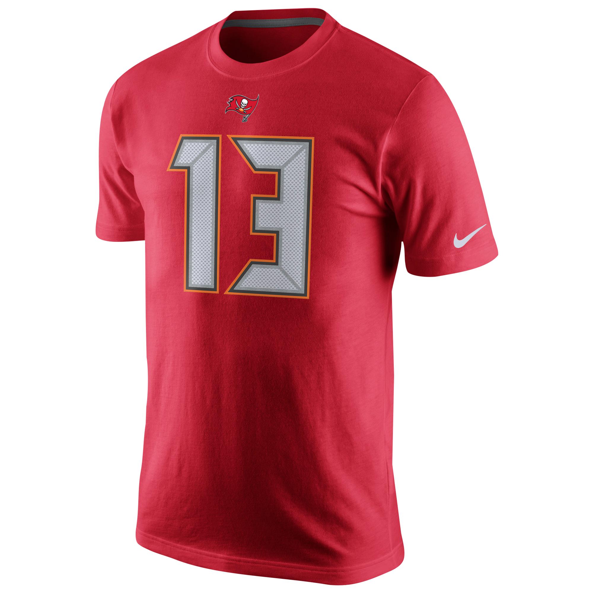 Nike Cotton Nfl Player Pride T-shirt in Red for Men - Lyst
