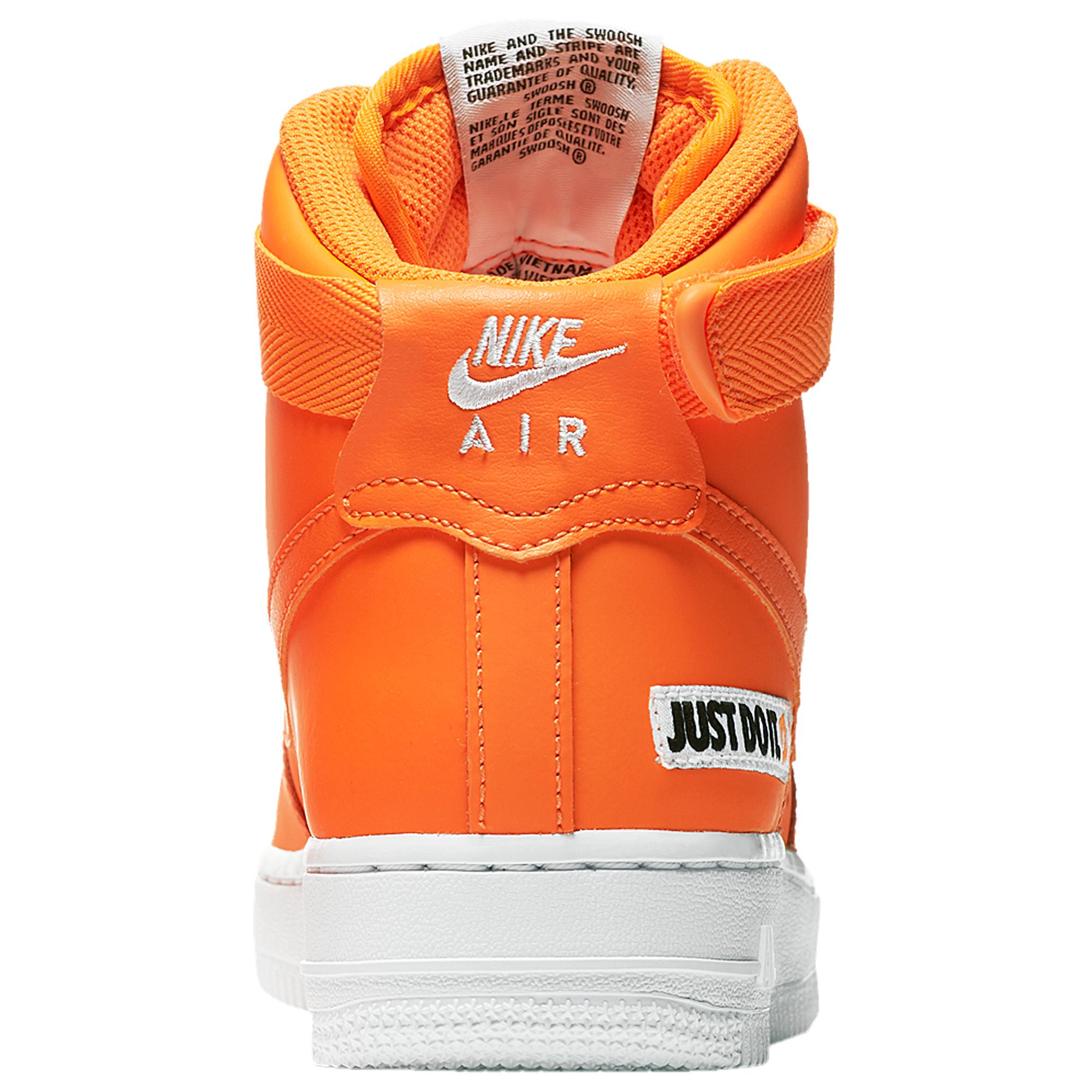ملابس تنكرية Nike Leather Air Force 1 High Just Do It Pack Orange for Men | Lyst ملابس تنكرية