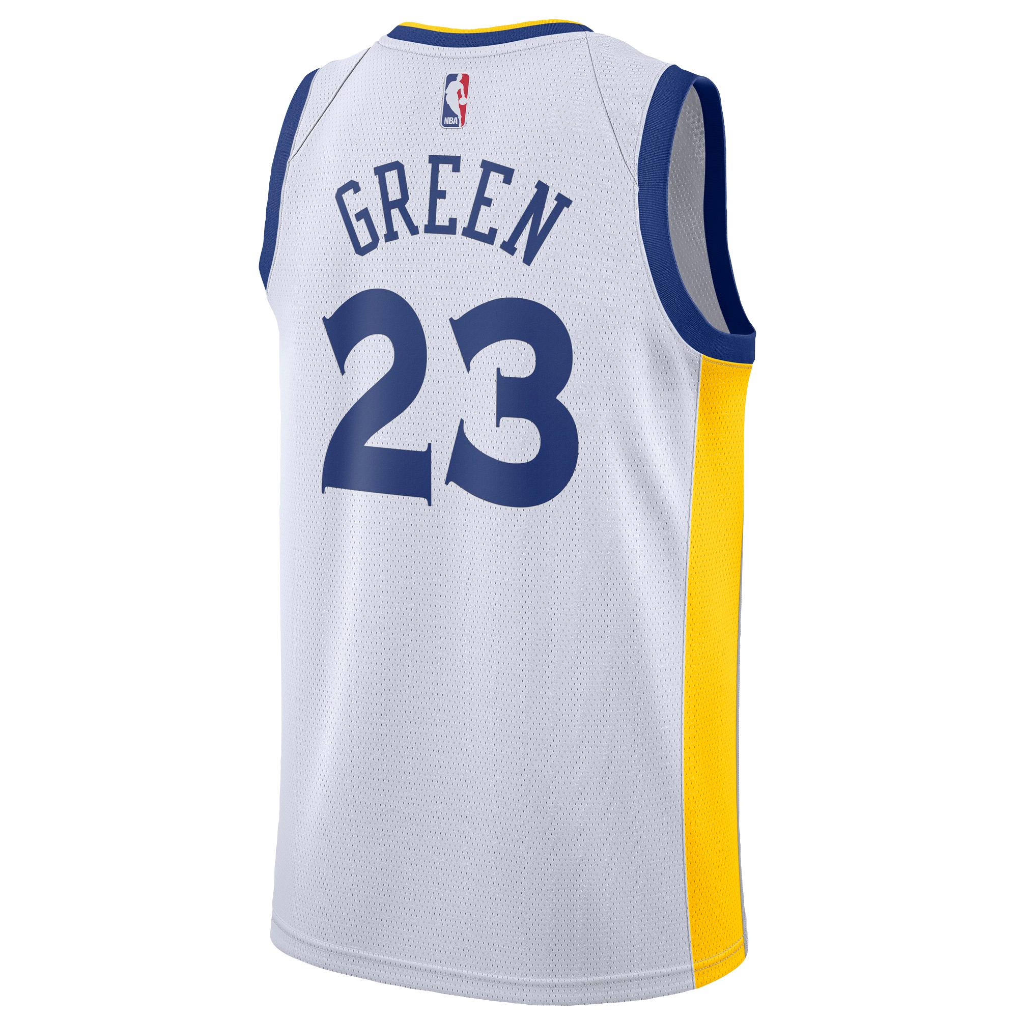 Nike Synthetic Draymond Green Nba Swingman Jersey In White For Men - Lyst