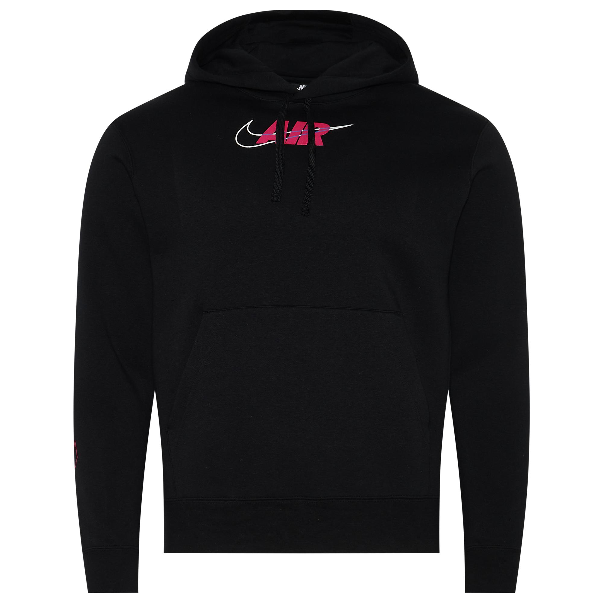 Nike Cotton Air Box Cf Pullover Hoodie in Black/Pink (Black) for Men | Lyst