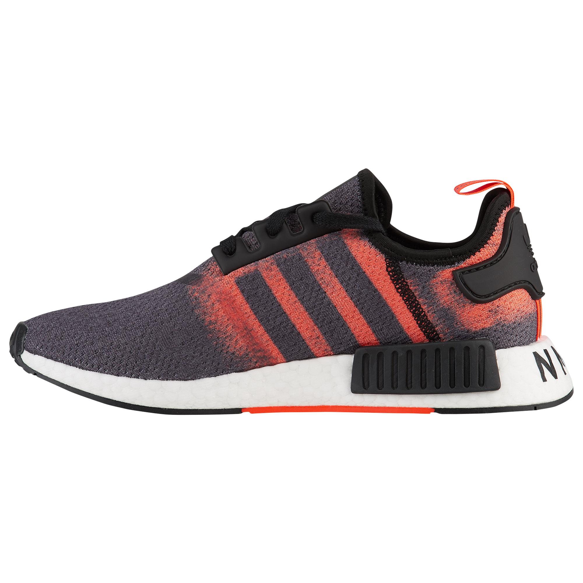 adidas Rubber Nmd R1 Running Shoes in Black for Men - Lyst