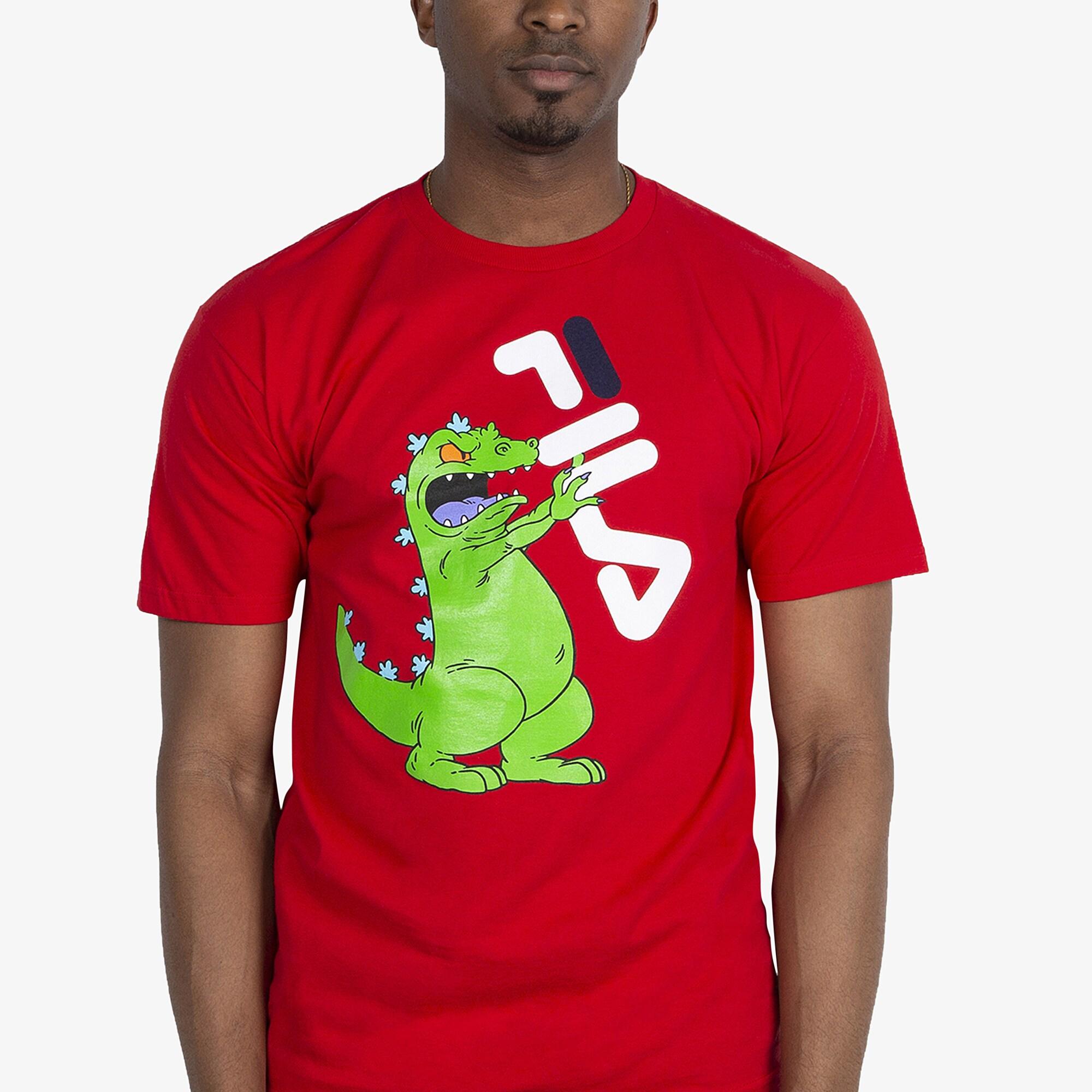 fila red shirt