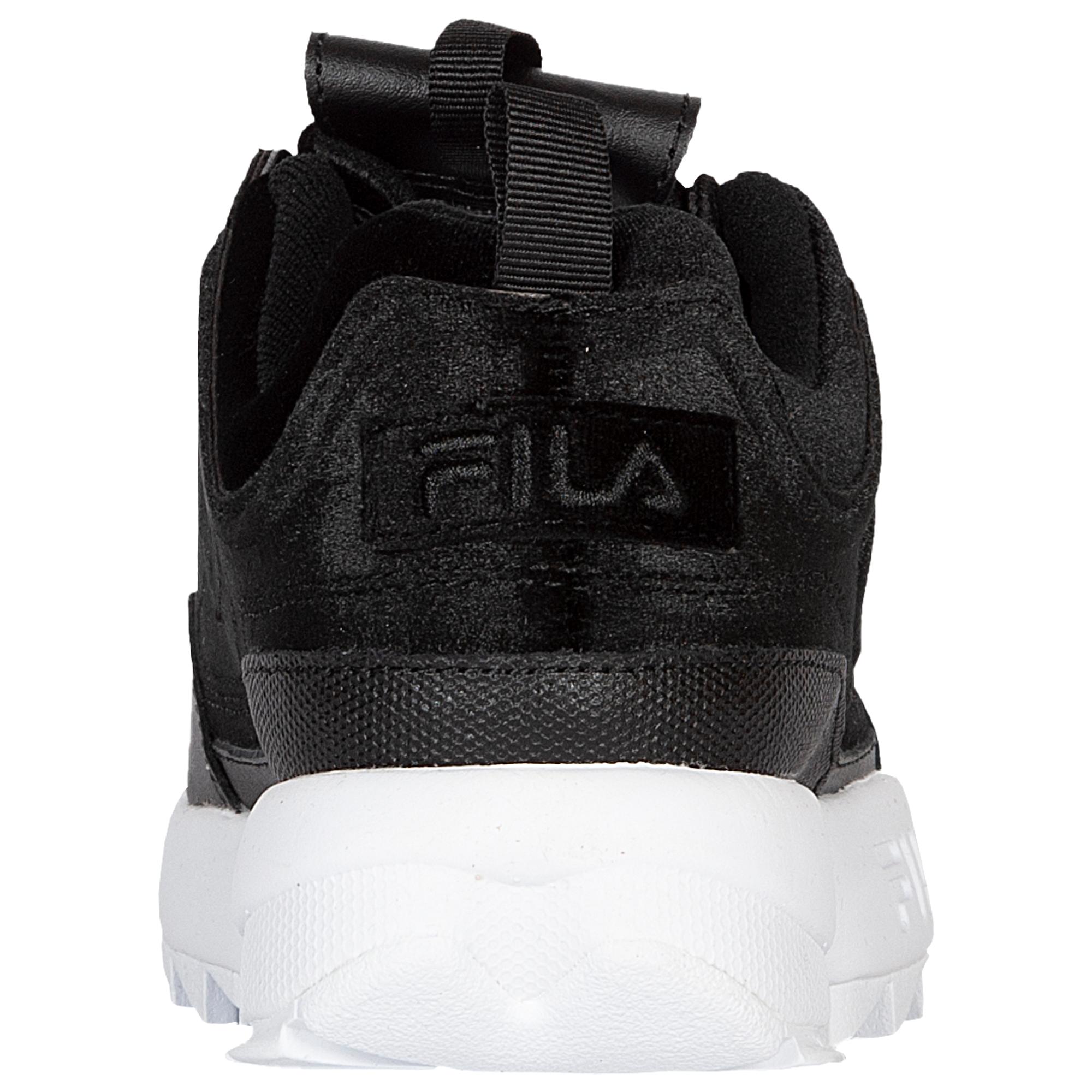 fila black velvet shoes