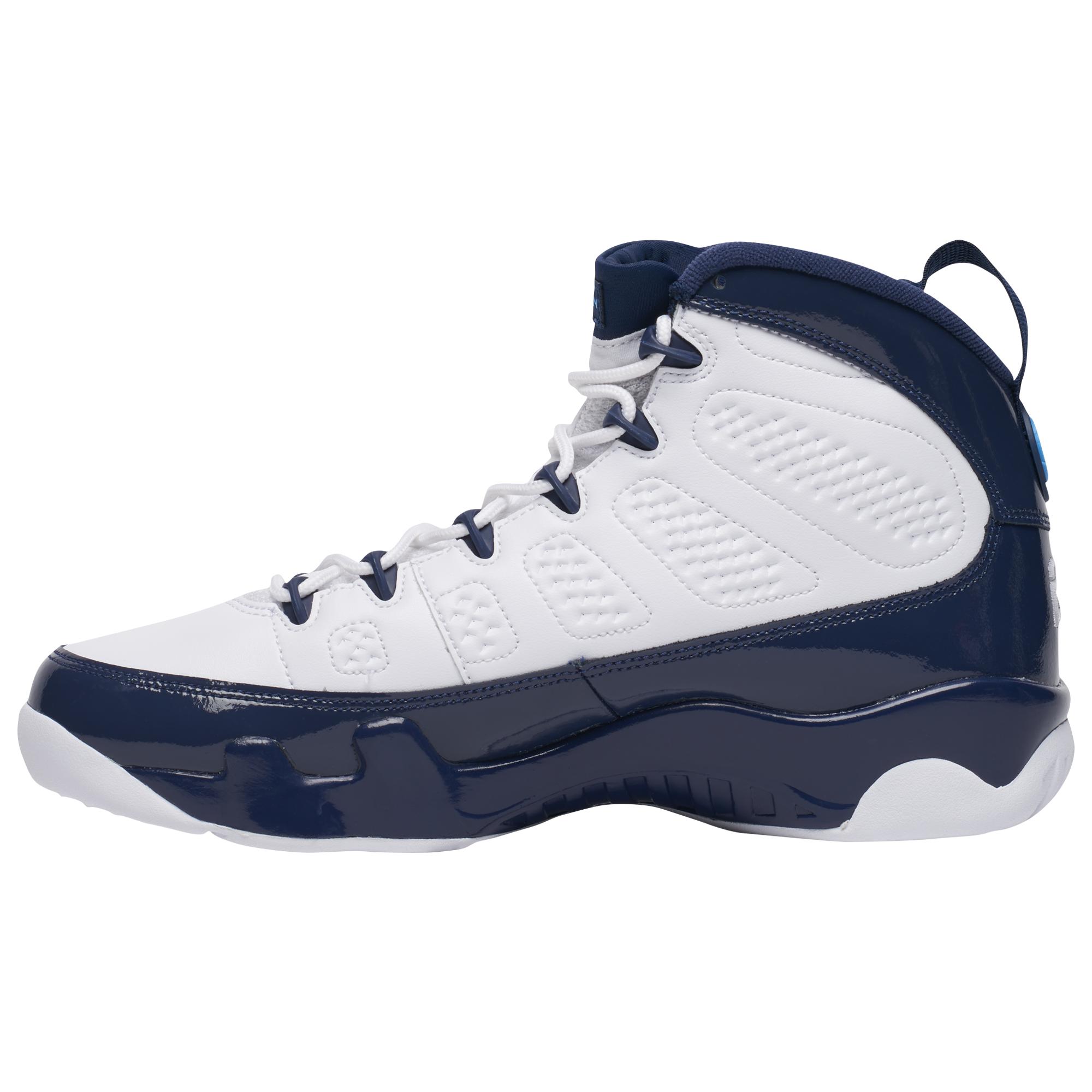 navy blue retro 9