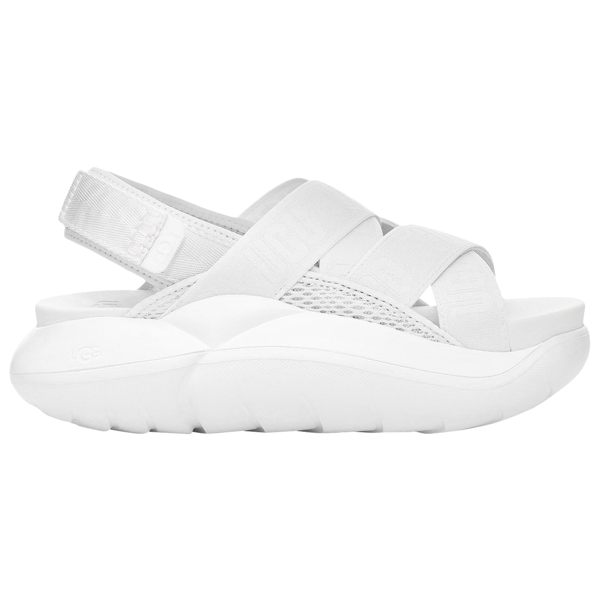 white cloud sandals