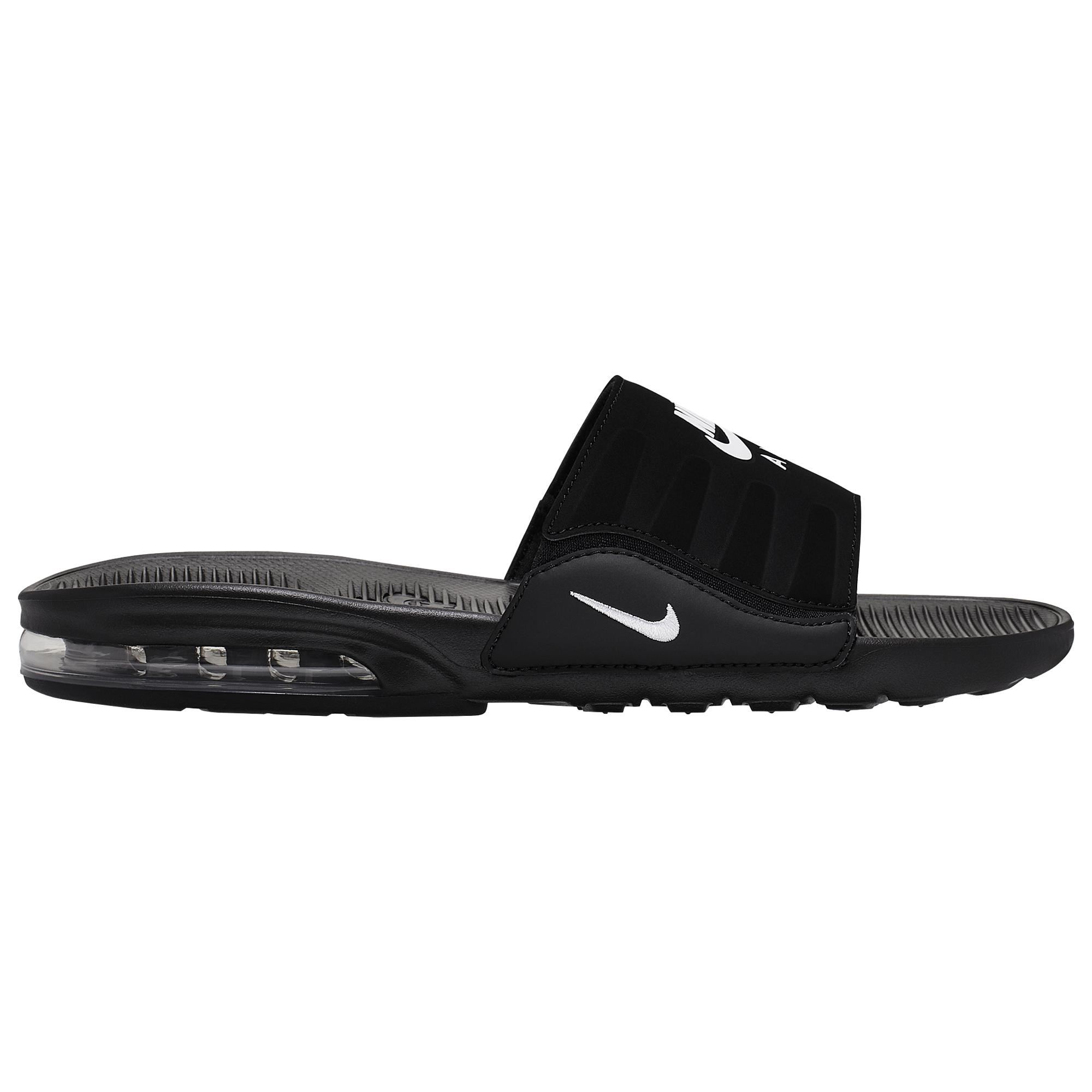 Nike Air Max Camden Slides in Black,White (Black) for Men - Lyst