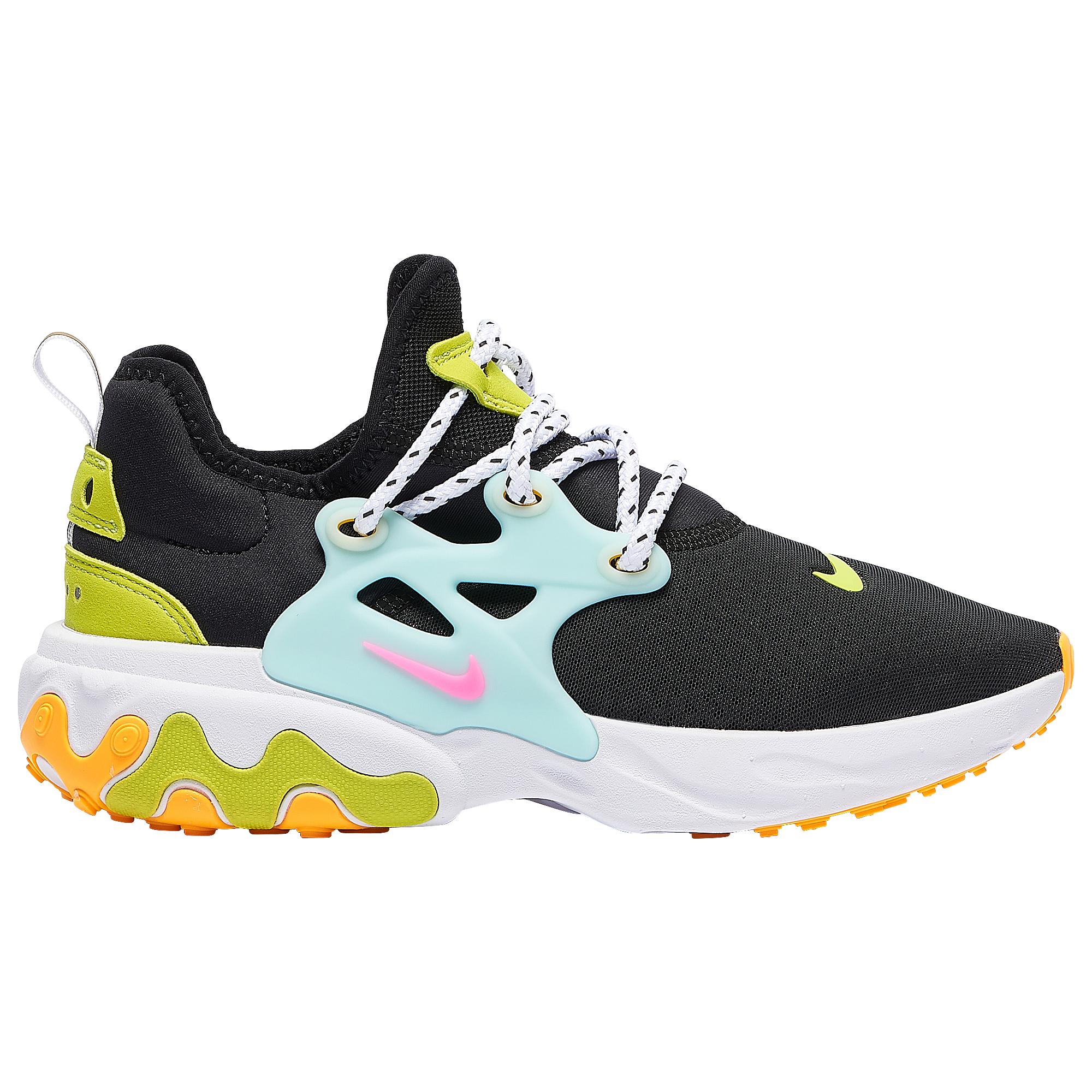 all black nike presto react