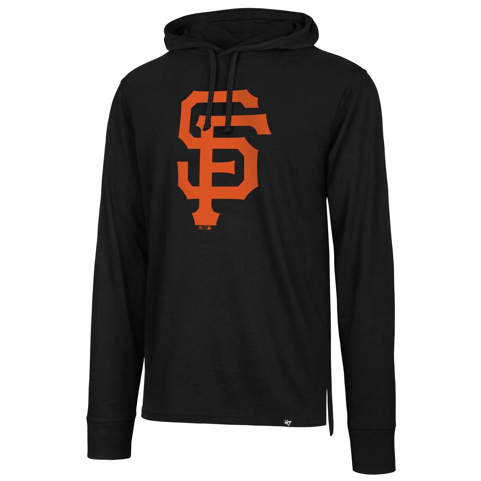 mlb hooded t shirt