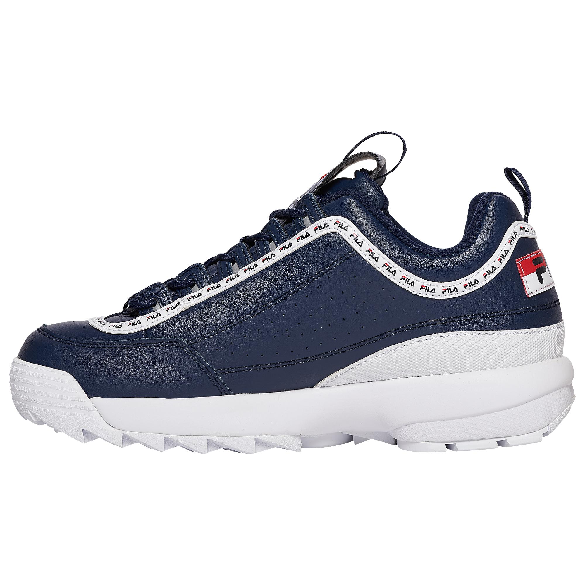 fila dark blue shoes