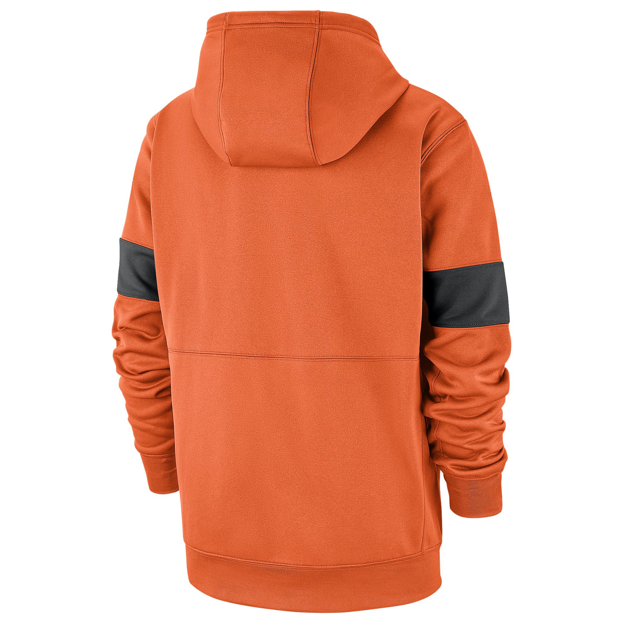 orange nike hoodie