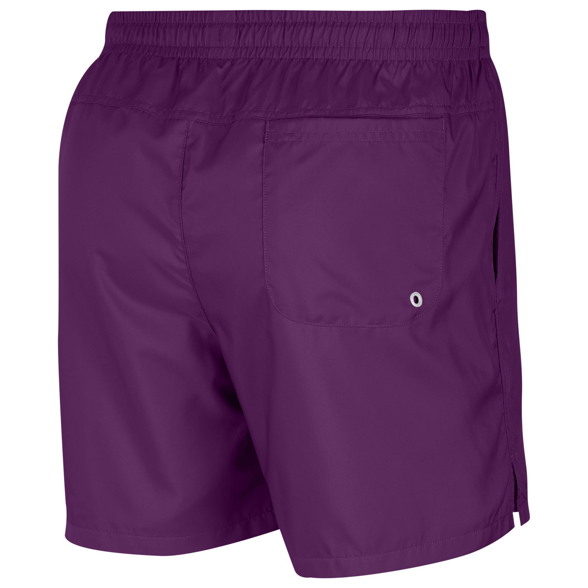 Nike Synthetic Club Essentials Woven Flow Shorts in Purple/White (Purple)  for Men | Lyst
