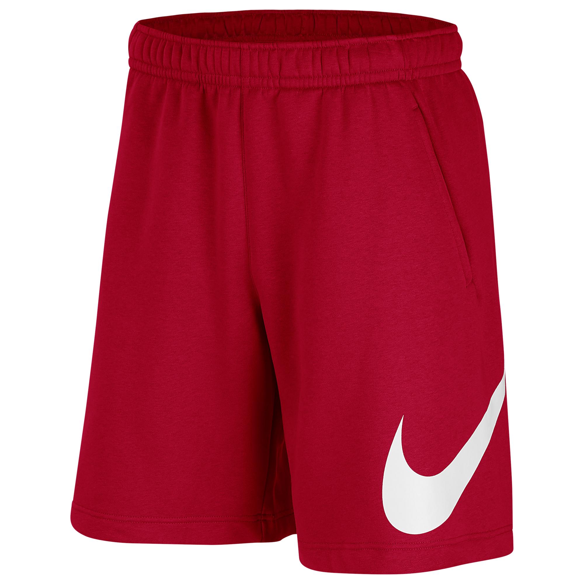 Nike Fleece Gx Club Shorts in University Red/White (Red) for Men - Lyst