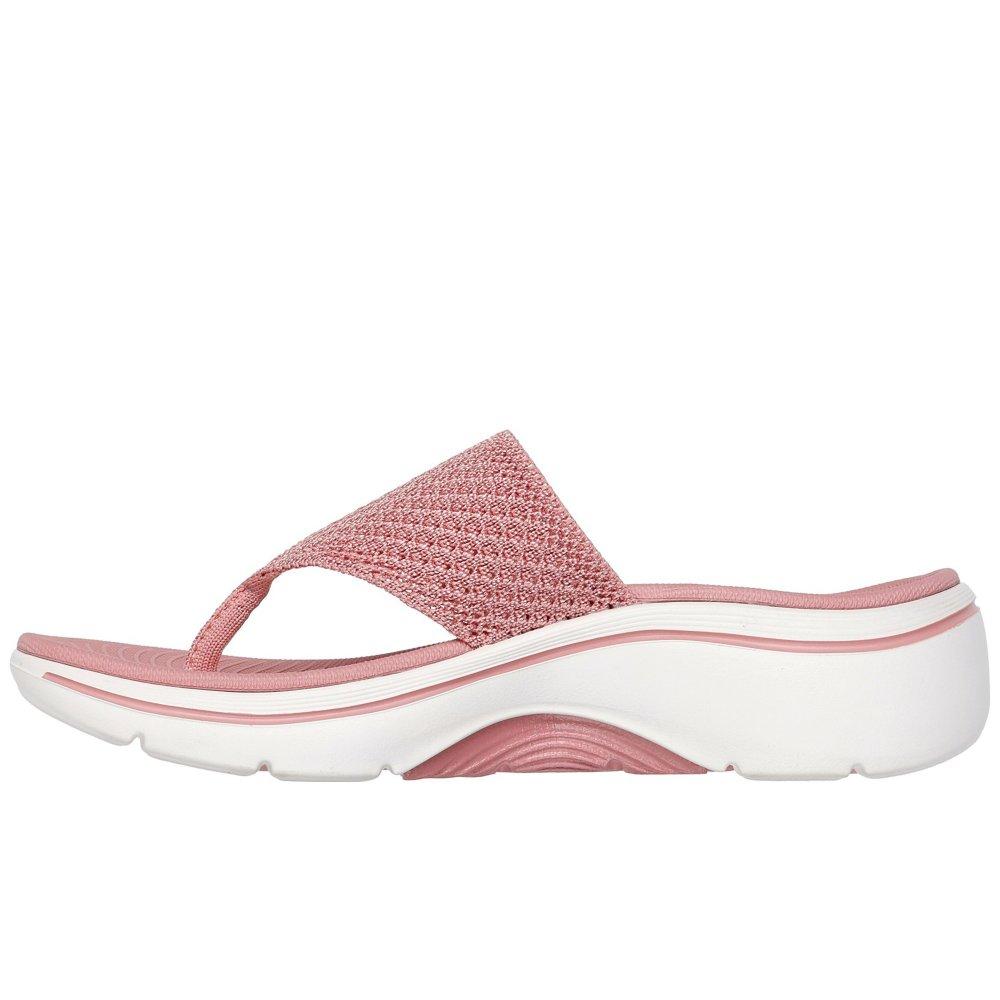 Skechers Go Walk Arch Fit 2.0 140861 Sandals in Pink | Lyst Canada