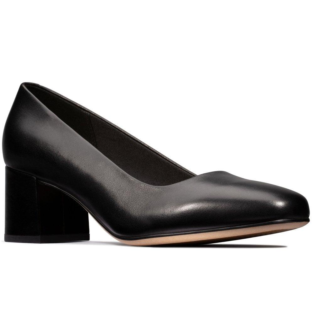 Clarks Sheer Rose High Heeled Court Shoes in Black Lyst UK