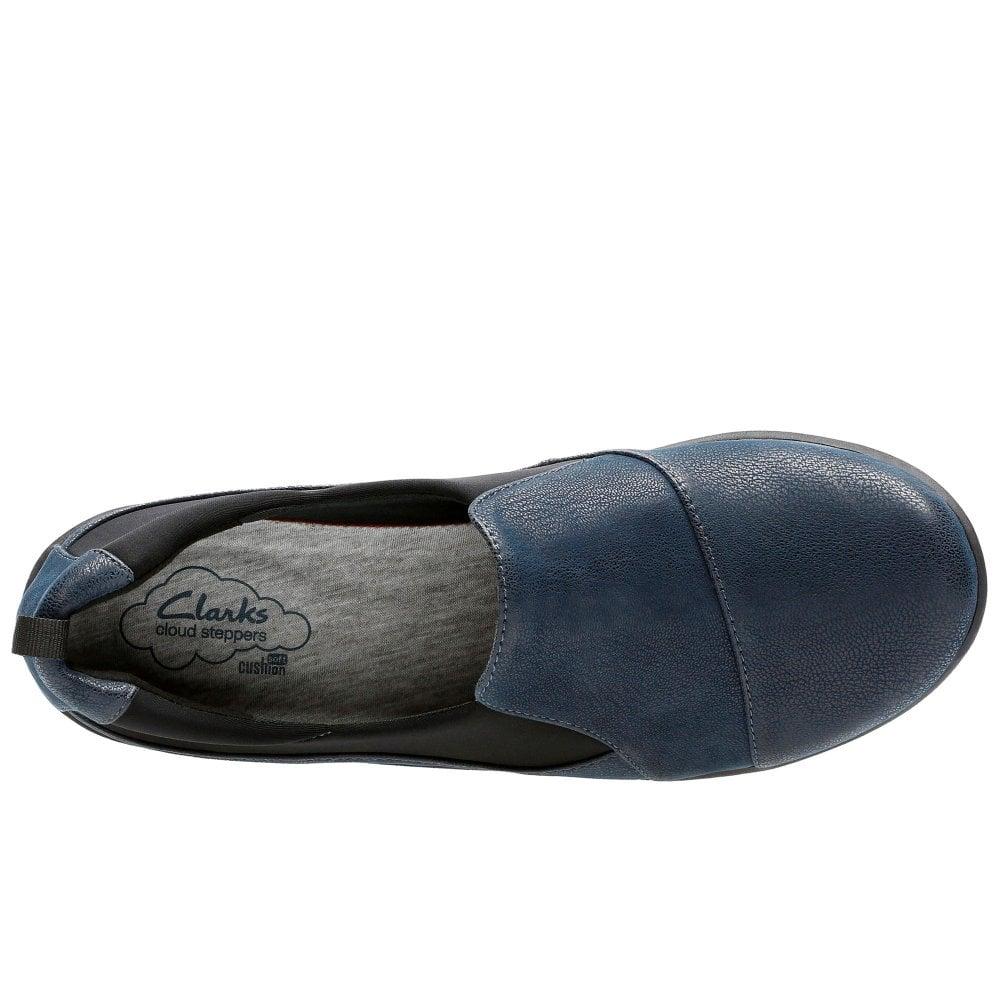 navy shoes womens