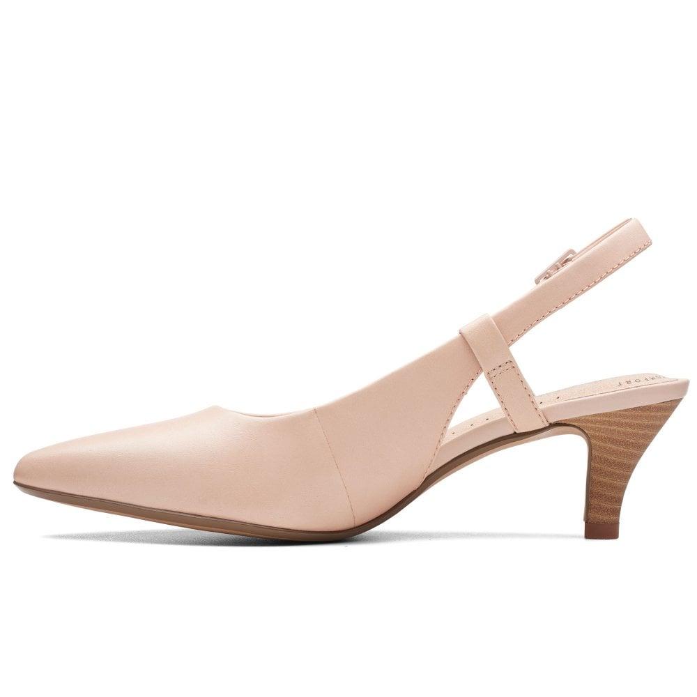 Clarks Linvale Loop Womens Slingback Shoes in Pink | Lyst UK