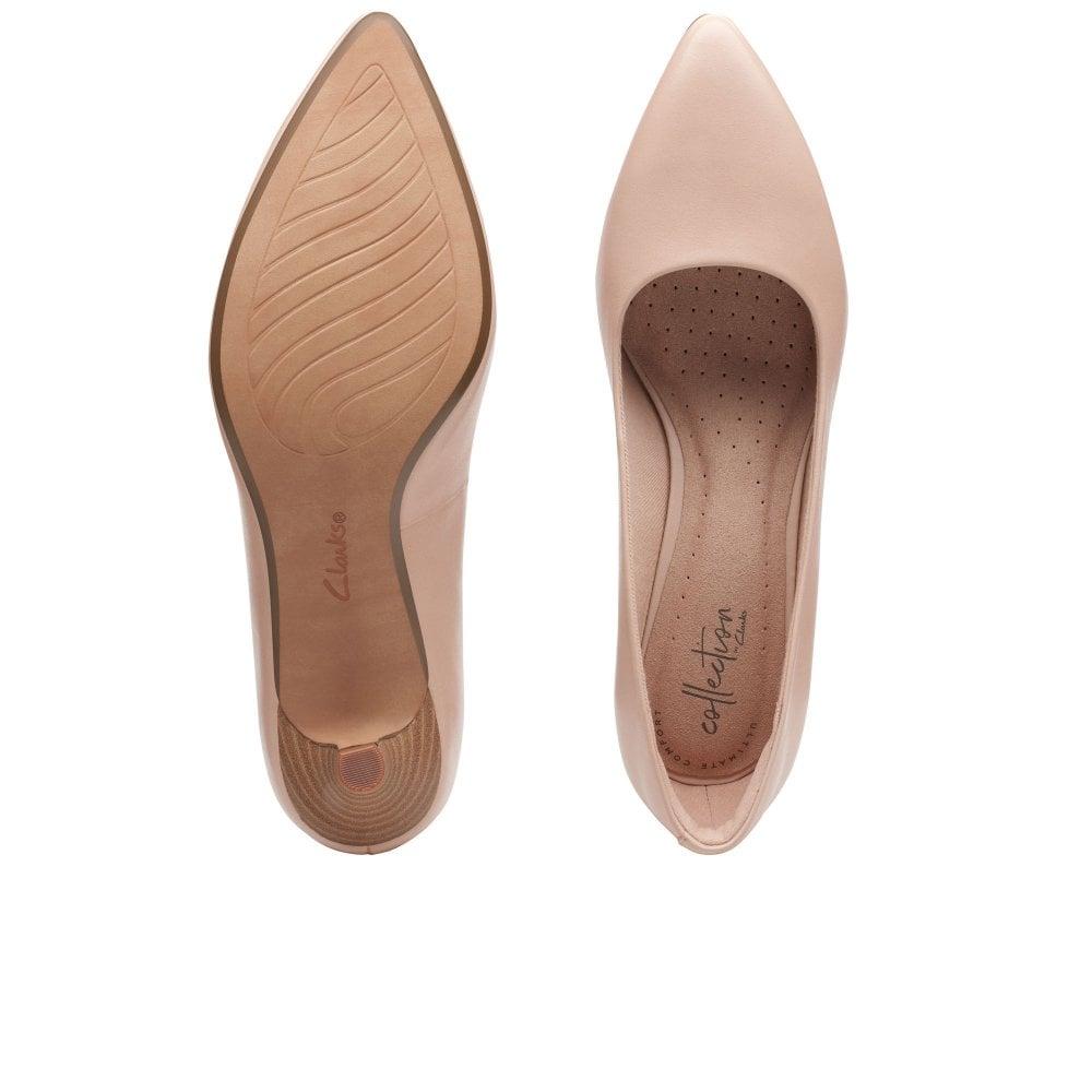 Clarks Linvale Jerica Womens Patent Leather Pointed Court