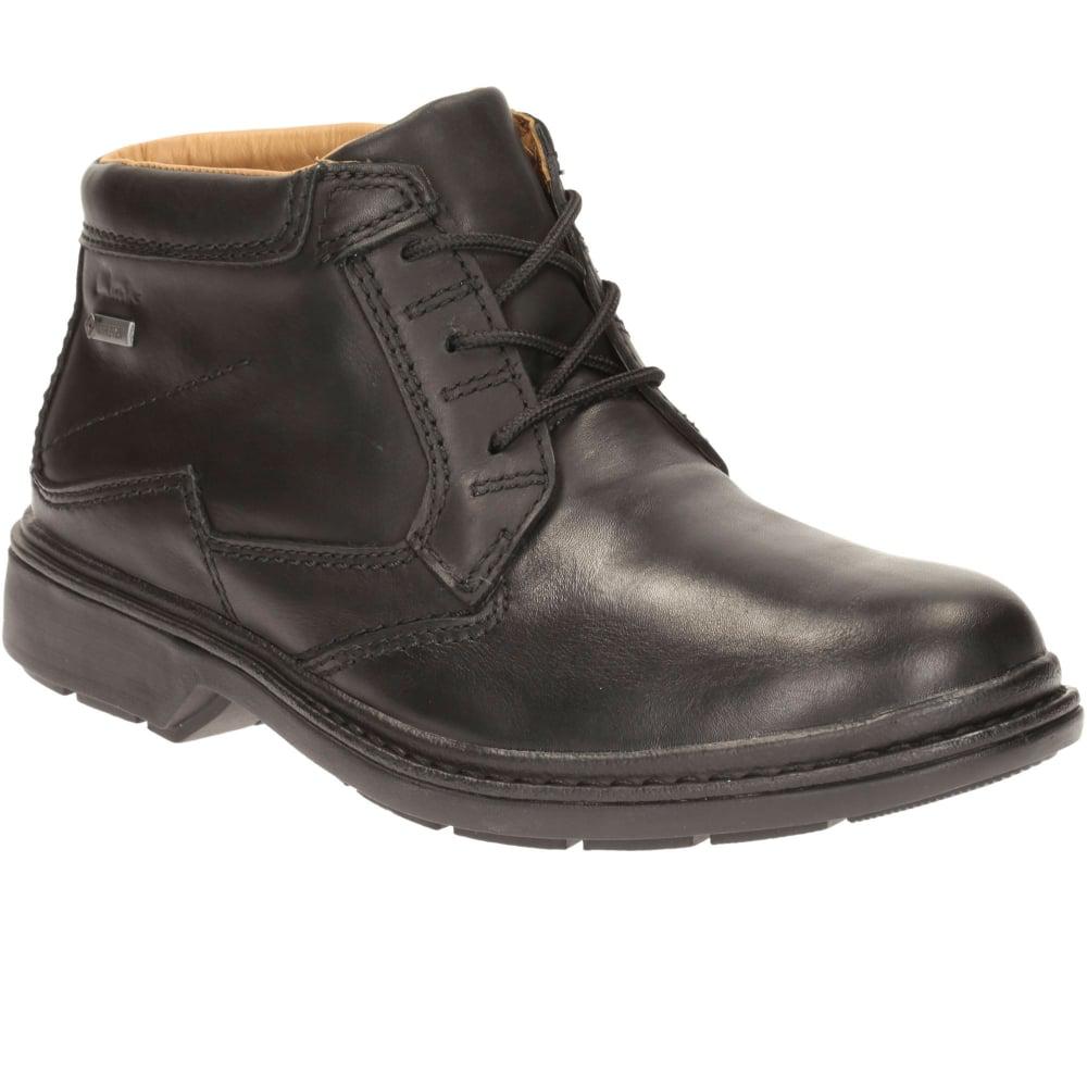 Clarks Leather Rockie Hi Gtx Mens Waterproof Lace-up Boots in Black for Men  | Lyst Canada