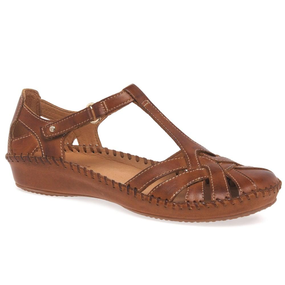 Pikolinos Vallarta Womens Woven Leather Sandals Women's Sandals In ...