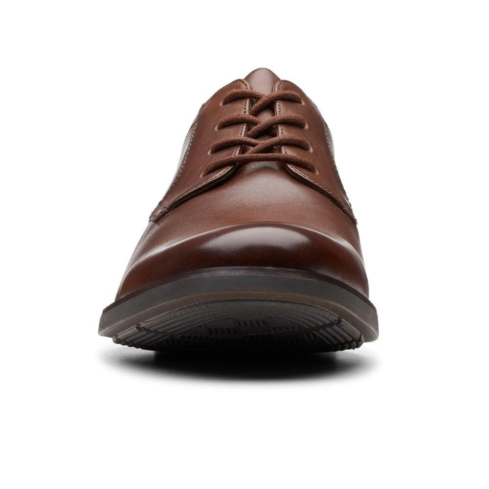 Clarks Becken Lace Wide Mens Smart Shoes in Brown for Men | Lyst UK