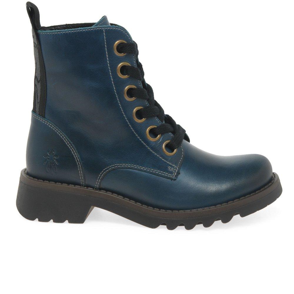 Fly london blue boots shop