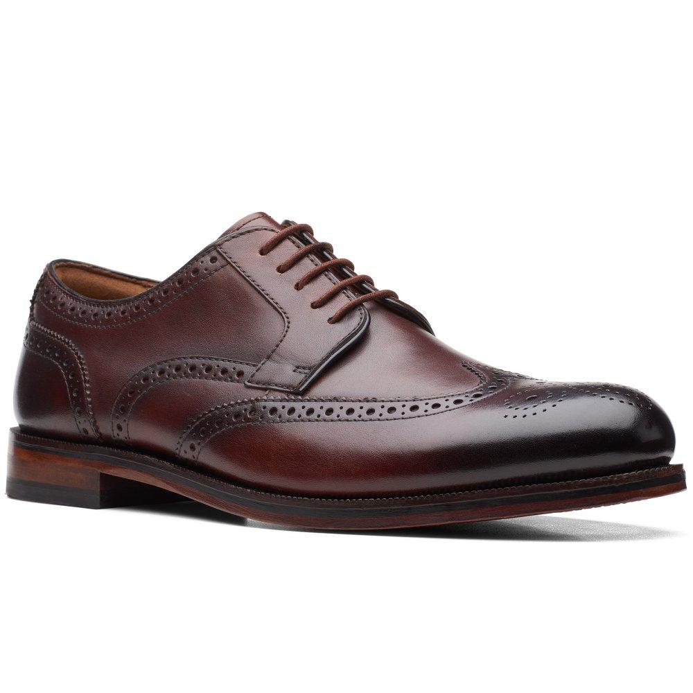 Clarks Dean Shoes in Brown for Men | Lyst Australia