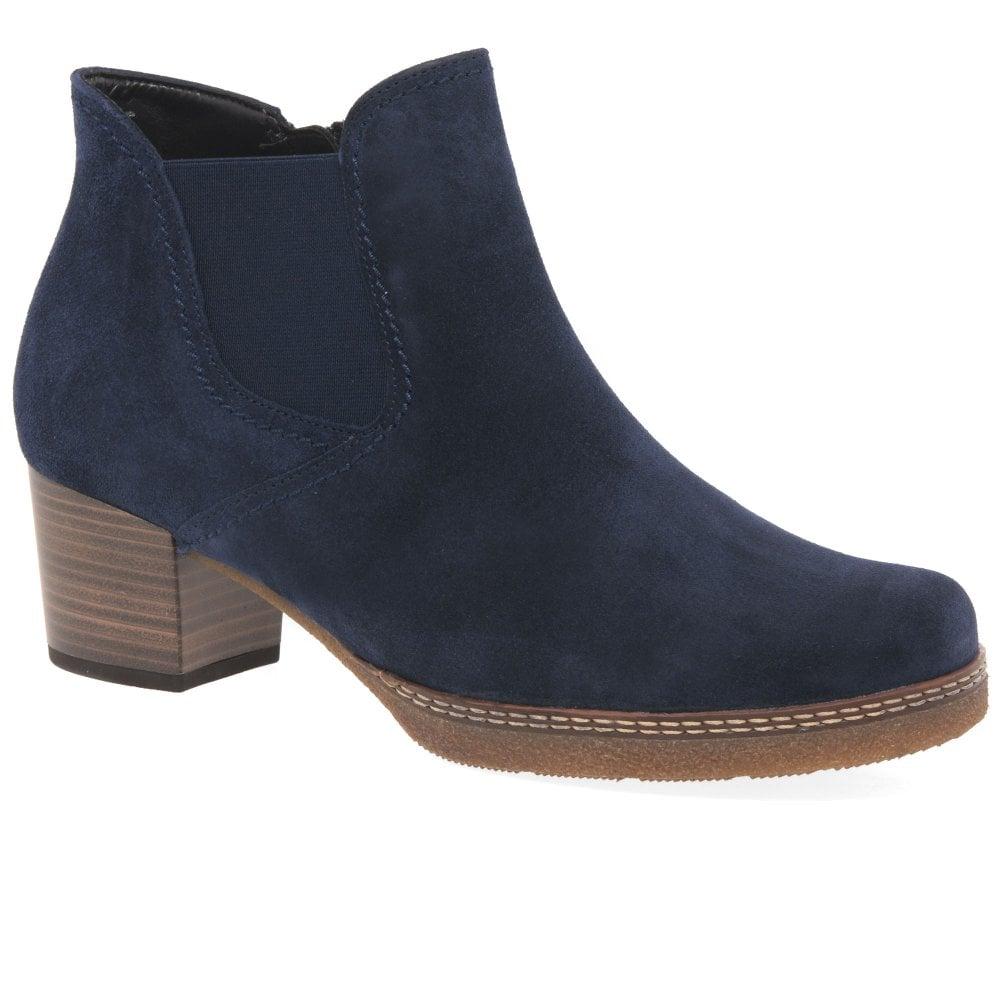 Gabor Suede Lilia Womens Chelsea Boots in Marine Suede (Blue) | Lyst Canada