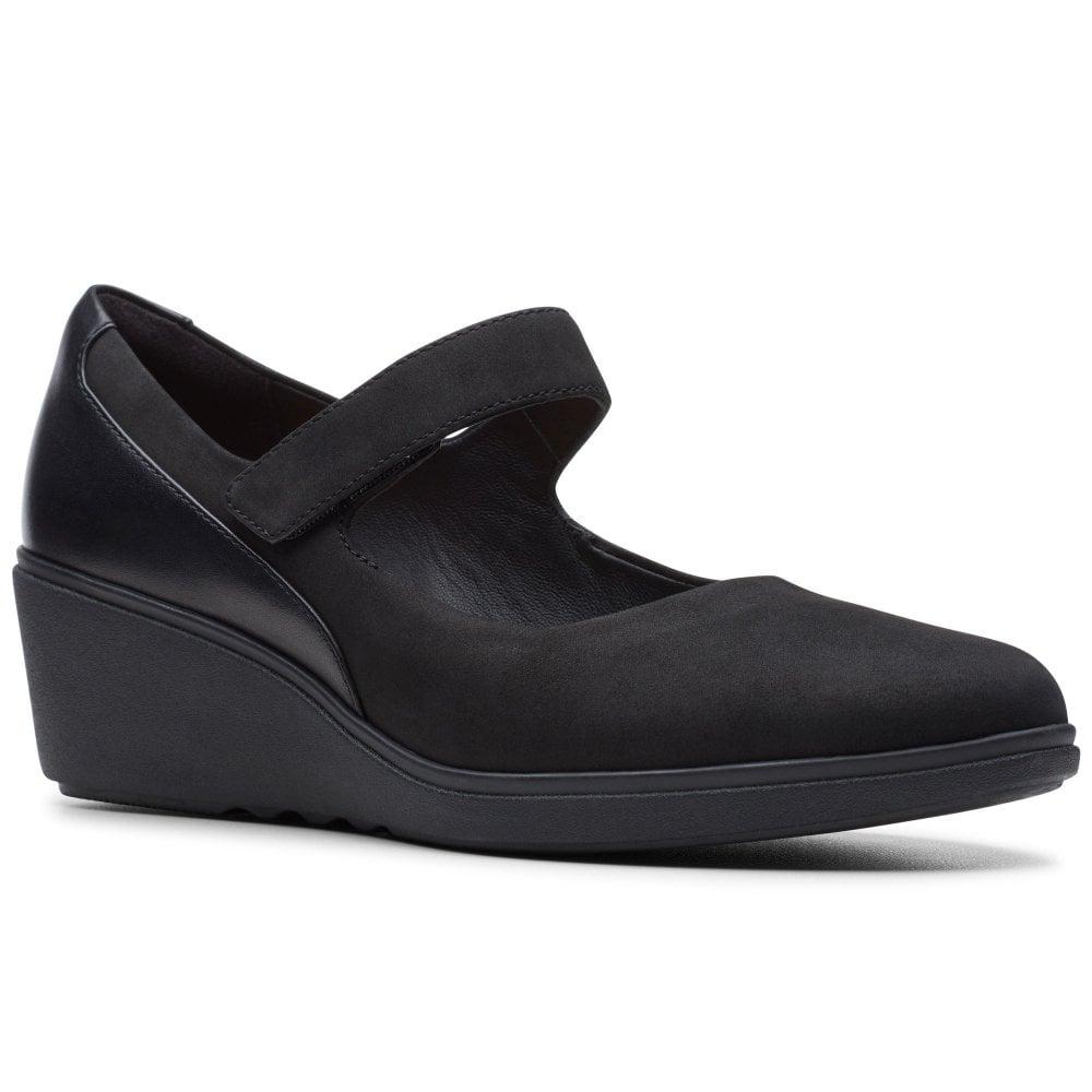 Clarks Un Tallara Ivy Womens Wedge Heel Shoes in Black Lyst UK