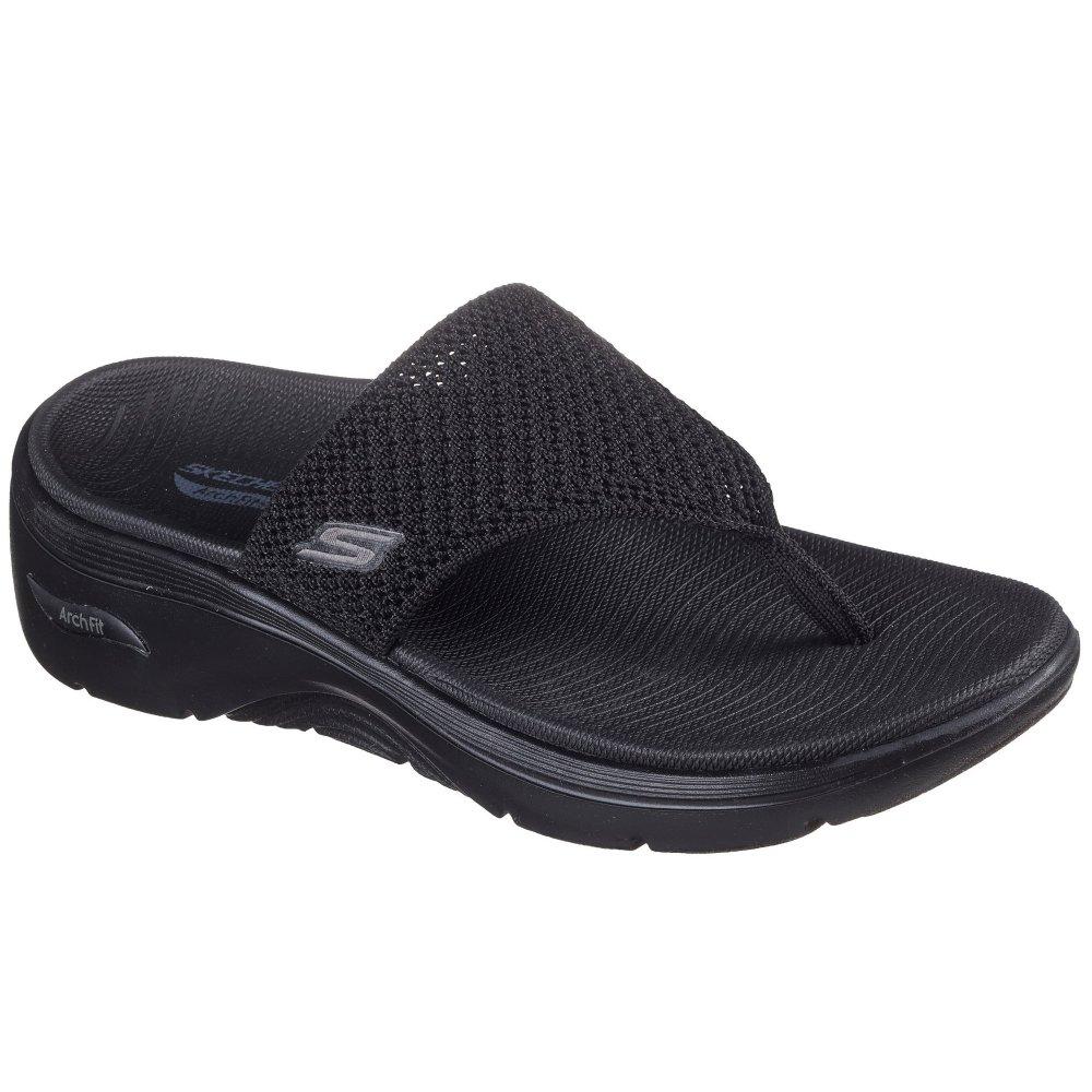 MAY♪♪ Skechers Go Walk Arch Fit 2.0 140861 Sandals in Blue | Lyst Canada