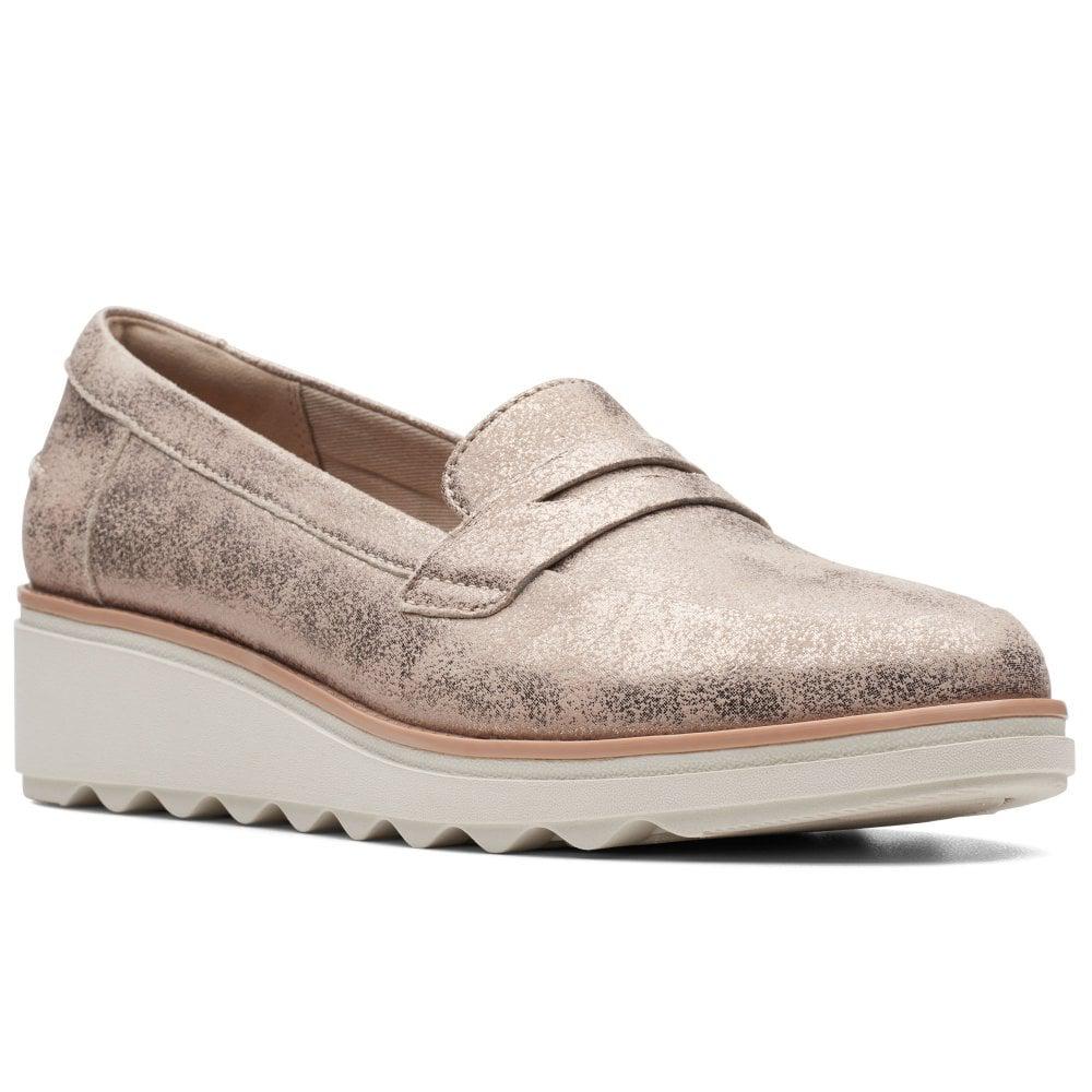 sharon ranch wedge penny loafer