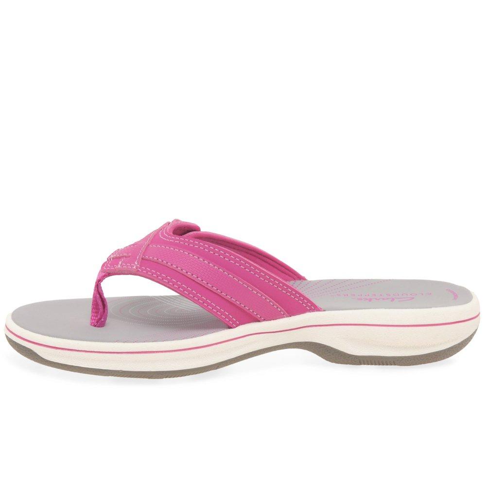 Clarks brinkley keeley flip flops best sale