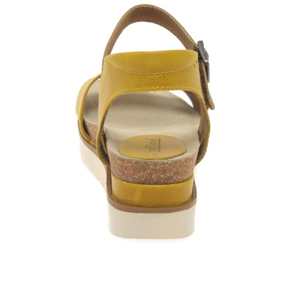 Clarks ferni deals fame sandals yellow