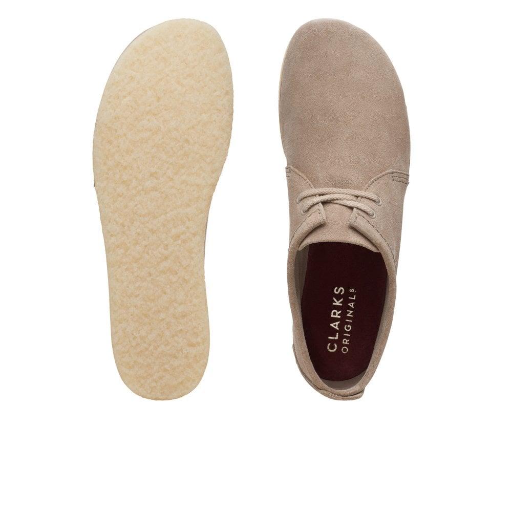 Clarks Ashton Mens Desert Shoes in Natural for Men | Lyst UK