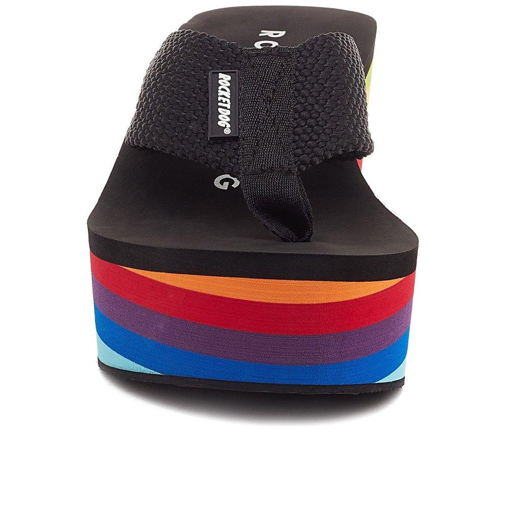 Rocket Dog Crush Webbing Wedge Sandals in Blue Lyst UK