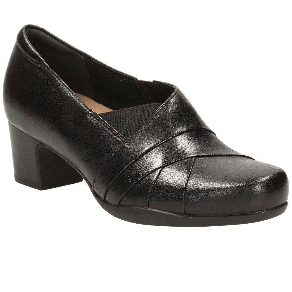 Lyst - Clarks Rosalyn Adele Wide Womens Smart Shoes in Black