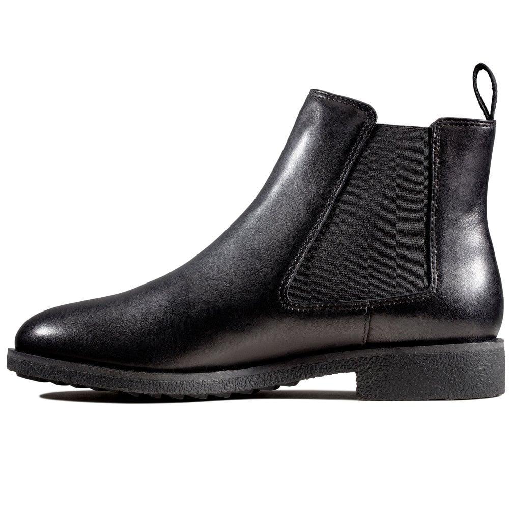 Clarks Leather Griffin Plaza Chelsea Boots in Black Black Leather (Black) -  Save 58% | Lyst UK