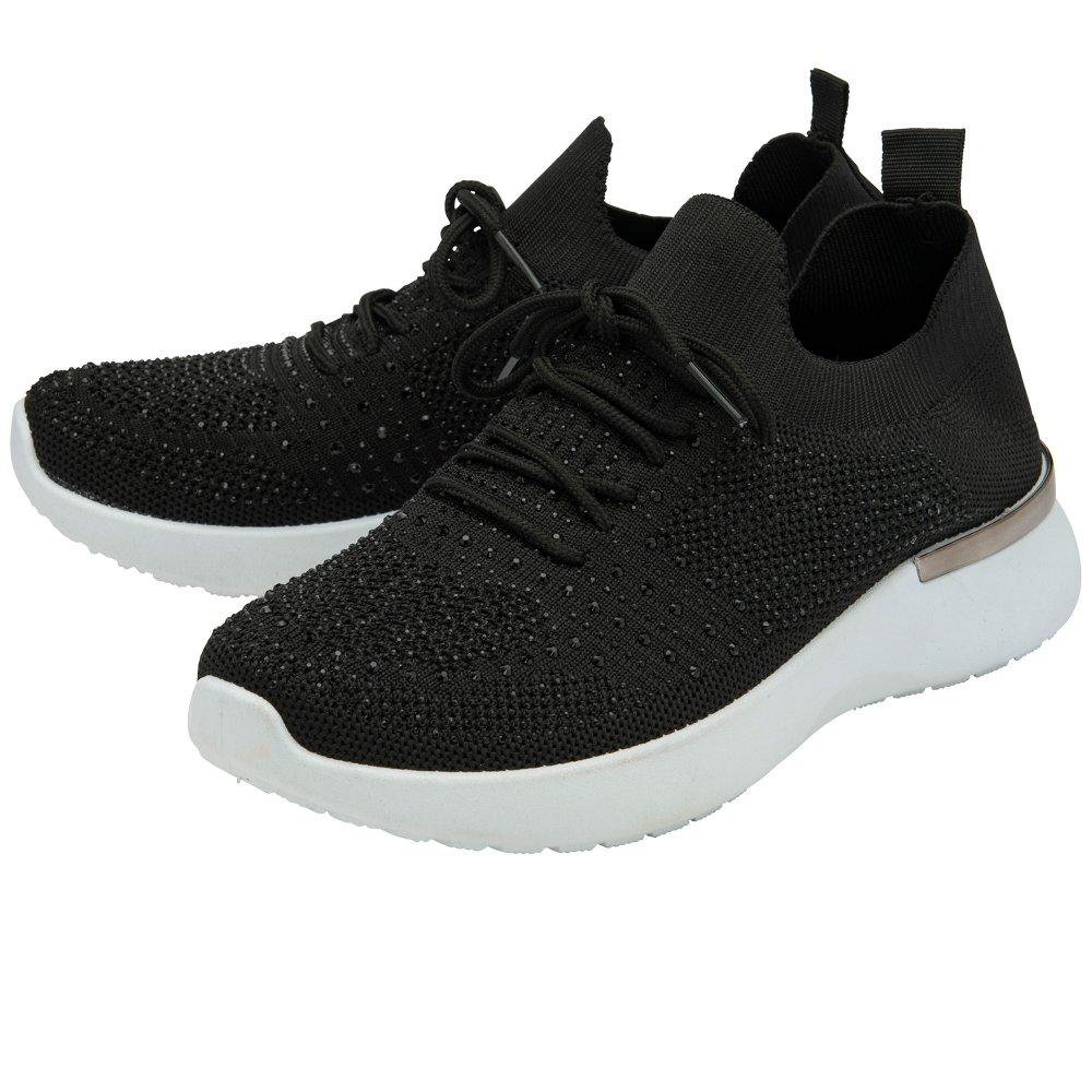 Lotus Robuck Trainers in Black Lyst UK