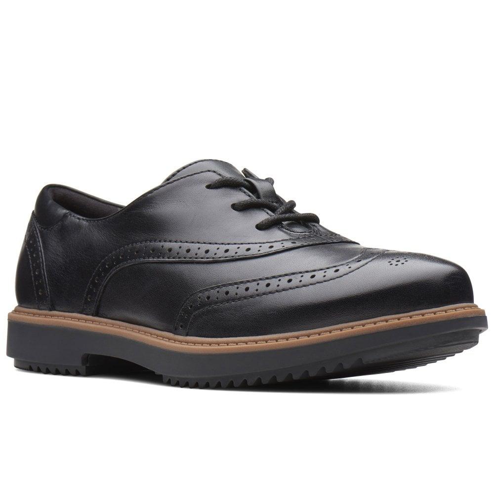 clarks ladies brogues wide fit