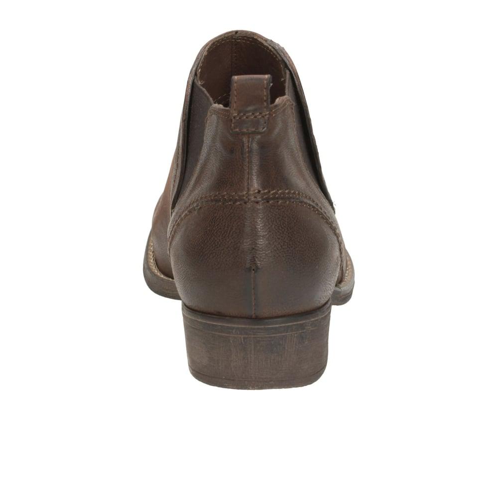 Clarks Colindale Oak Womens Casual Boots in Brown | Lyst Australia