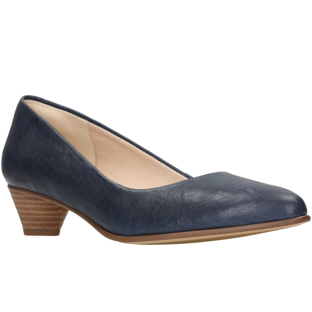 Clarks Mena Bloom Womens Court Shoe in Blue - Lyst