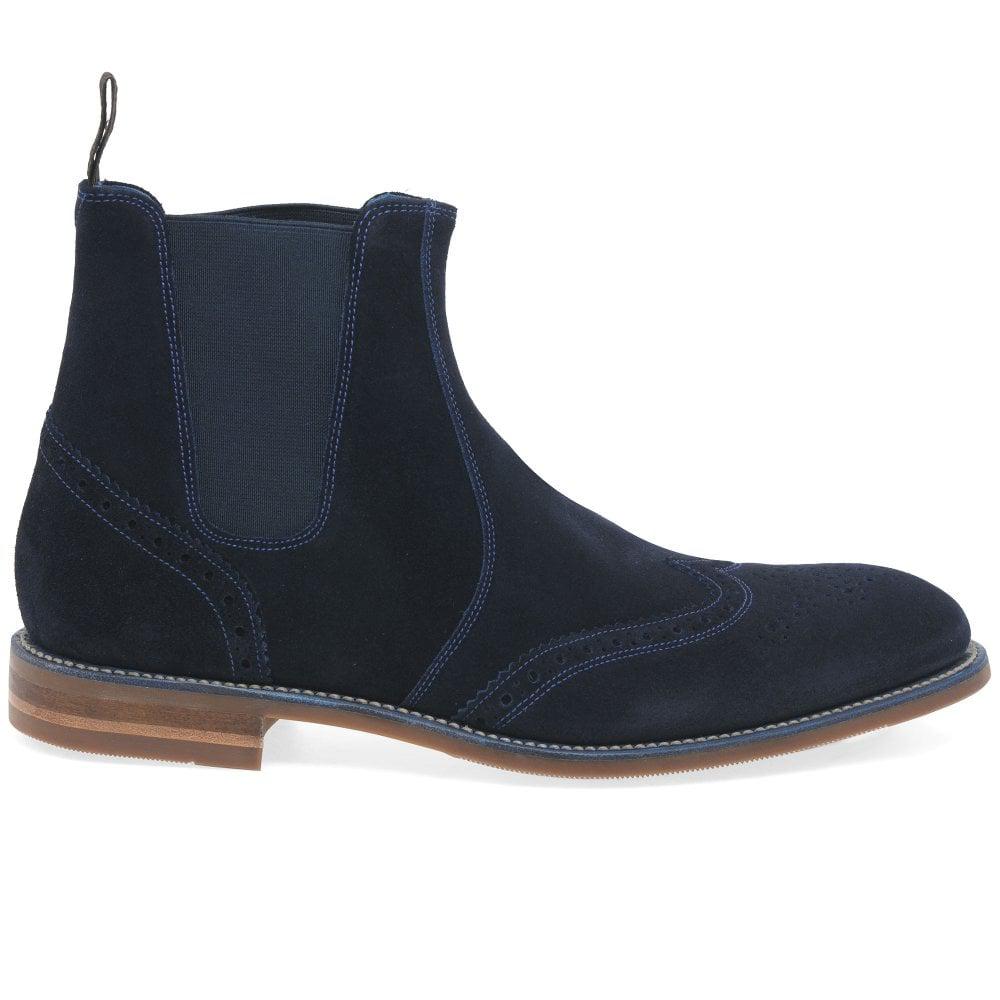 loake hoskins brogue chelsea boots