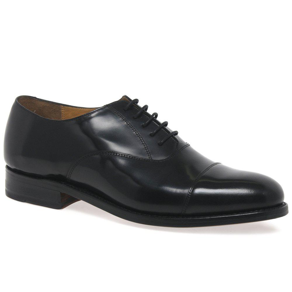 Barker Leather Luton Mens Formal Lace Up Oxford Shoes in Black for Men ...
