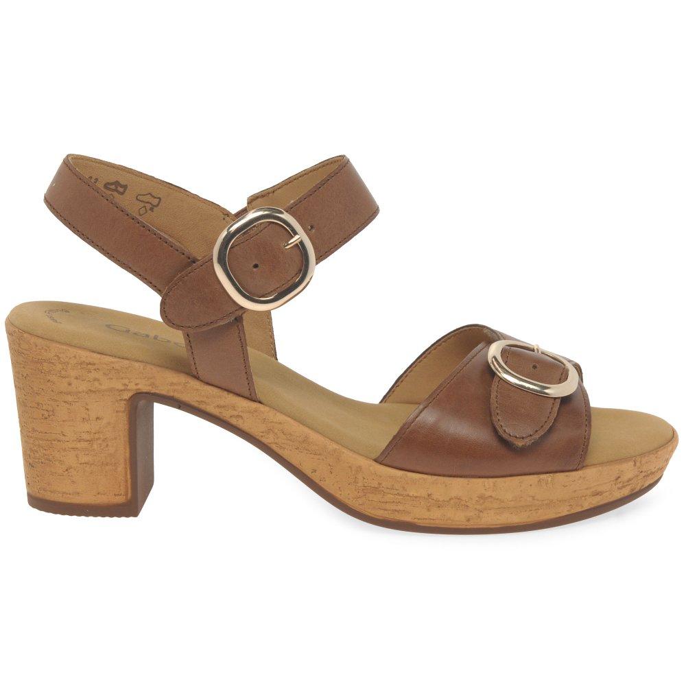 Gabor block heel sandal hot sale